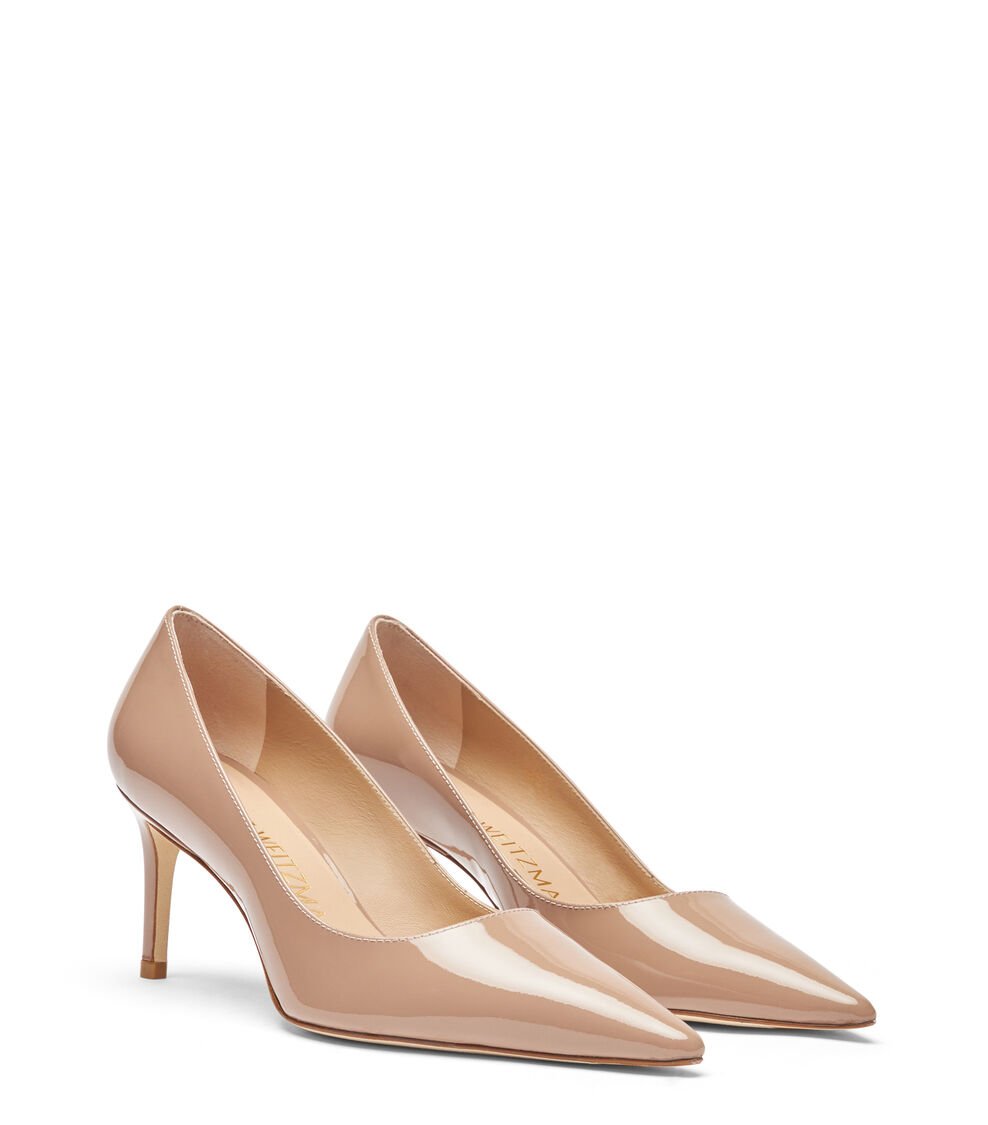 Stuart Weitzman STUART 75 PUMP en GAMUZA de Mujer | Stuart Weitzman® Envío gratis