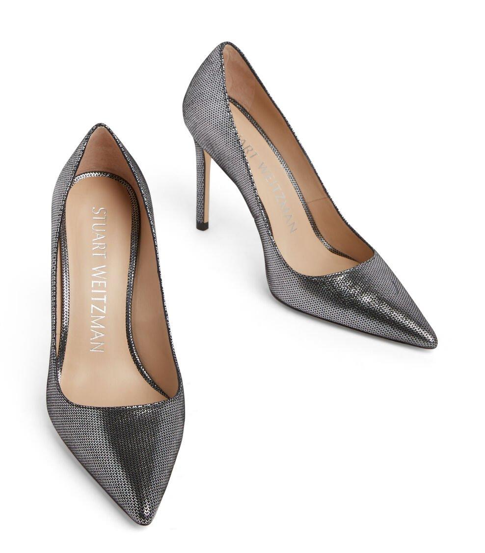 Stuart Weitzman STUART 100 PUMP en ACERO de Mujer | Stuart Weitzman® ÚLTIMAS EDICIONES