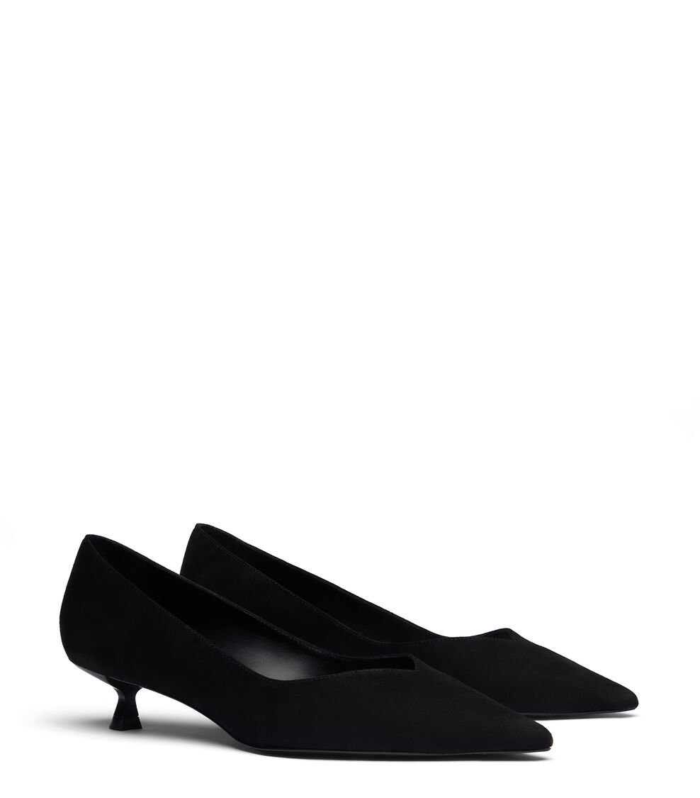 Stuart Weitzman EVA 35 PUMP en NEGRO de Mujer | Stuart Weitzman® Oferta especial de fábrica