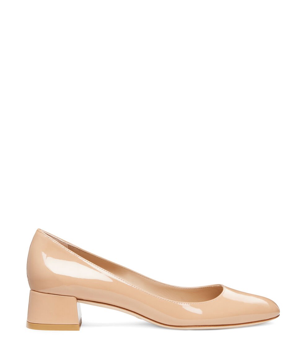 Stuart Weitzman VIVIENNE 35 PUMP en ADOBE de Mujer | Stuart Weitzman® Grandes descuentos