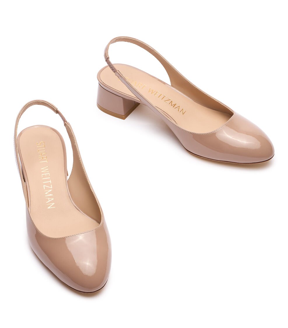 Stuart Weitzman VIVIENNE 35 SLINGBACK en GAMUZA de Mujer | Stuart Weitzman® Envío internacional gratuito