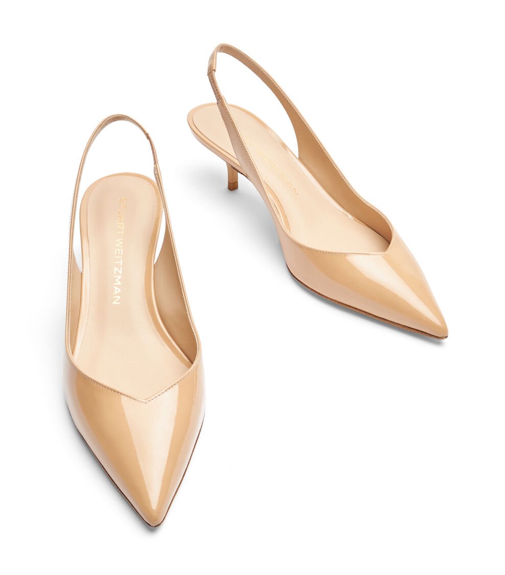 Stuart Weitzman EVA 50 SLINGBACK en ADOBE de Mujer | Stuart Weitzman® En oferta