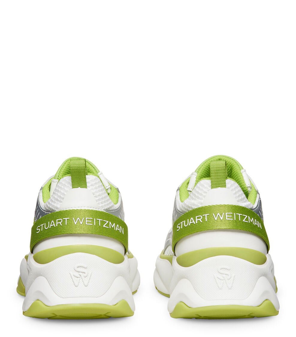Stuart Weitzman SW TRAINER en BLANCO de Mujer | Stuart Weitzman® Última moda