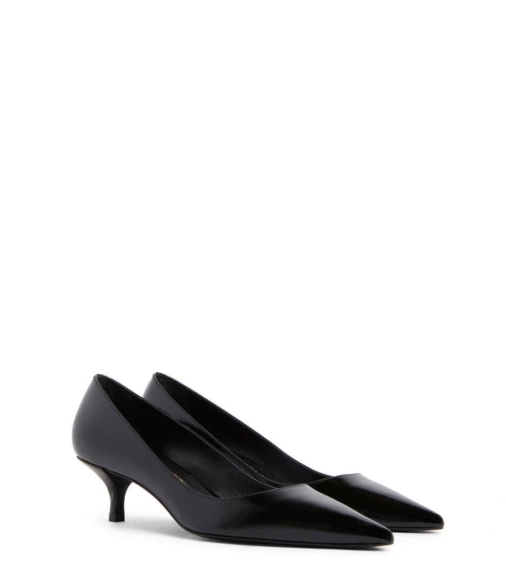 Stuart Weitzman STUART KITTEN PUMP en NEGRO de Mujer | Stuart Weitzman® Ofertas especiales