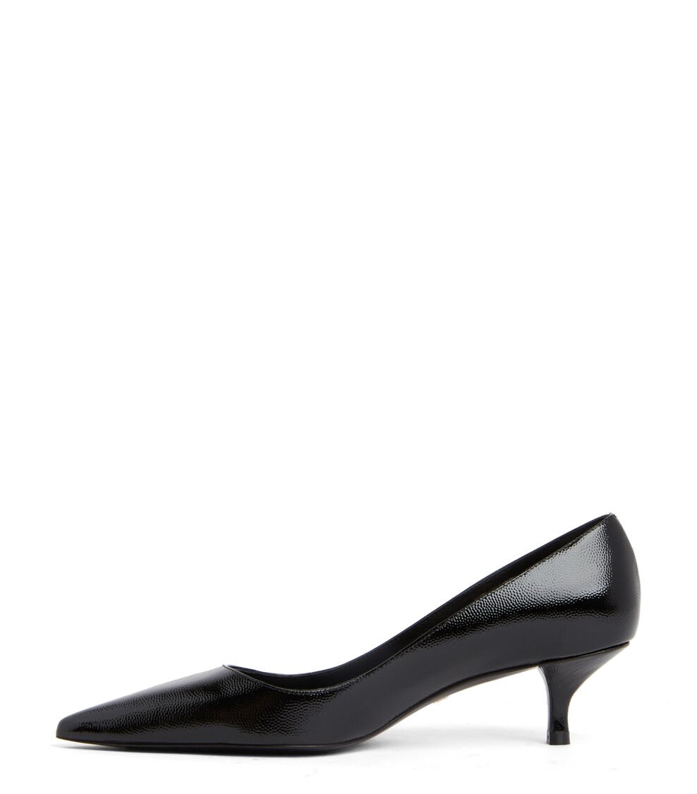 Stuart Weitzman STUART KITTEN PUMP en NEGRO de Mujer | Stuart Weitzman® Ofertas especiales