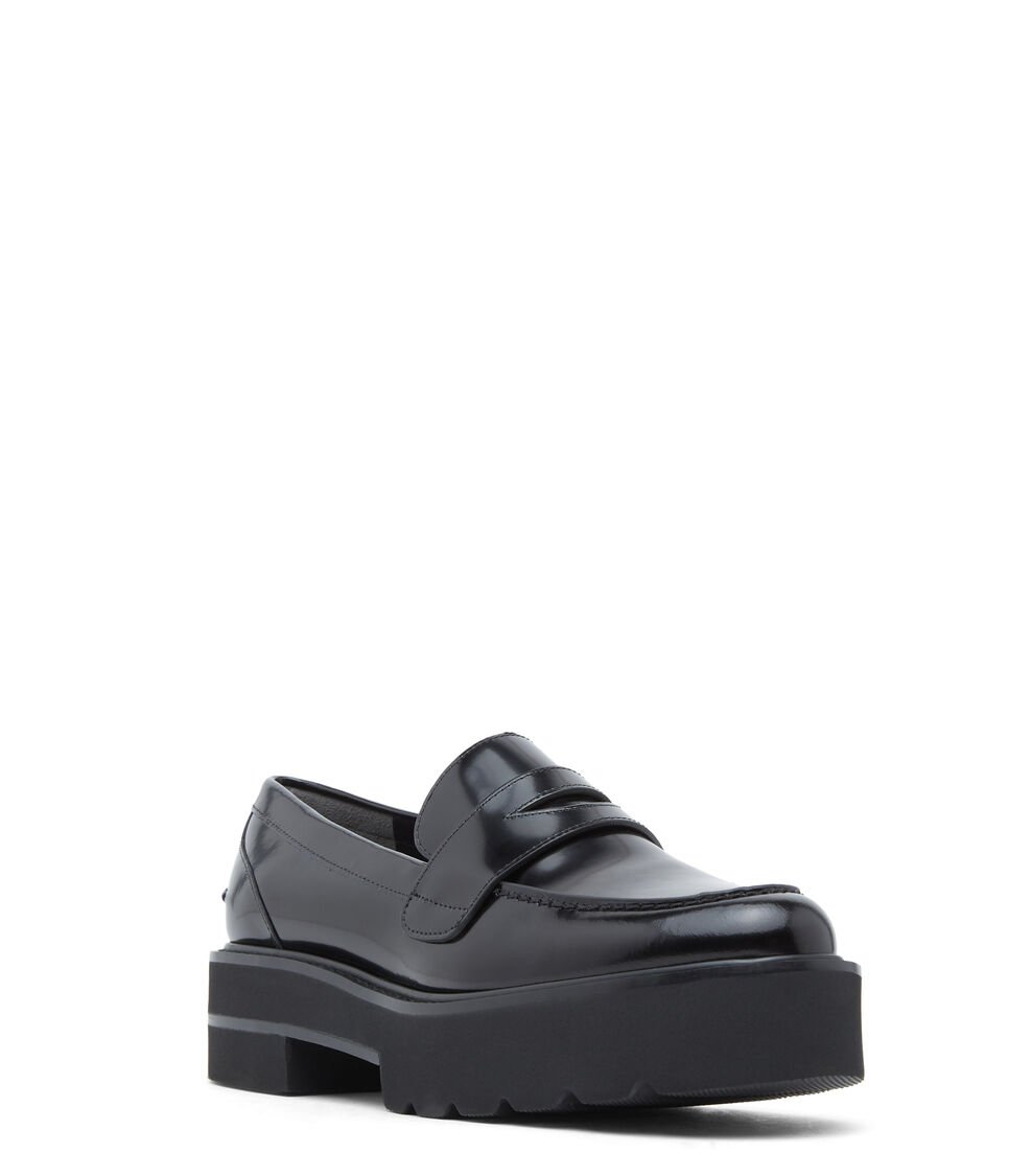 Stuart Weitzman ULTRALIFT LOAFER en NEGRO de Mujer | Stuart Weitzman® Grandes ahorros