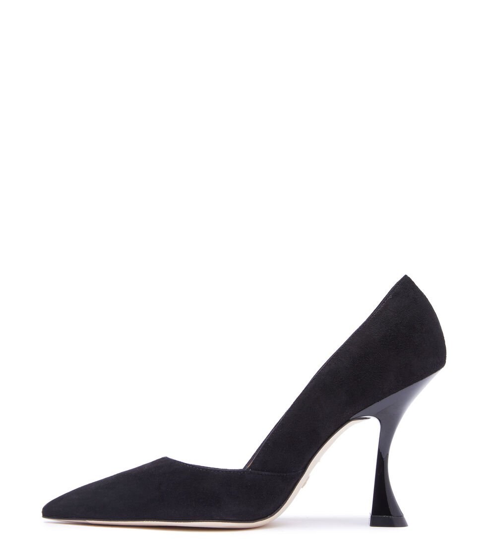Stuart Weitzman XCURVE 100 PUMP en NEGRO de Mujer | Stuart Weitzman® Devoluciones gratuitas