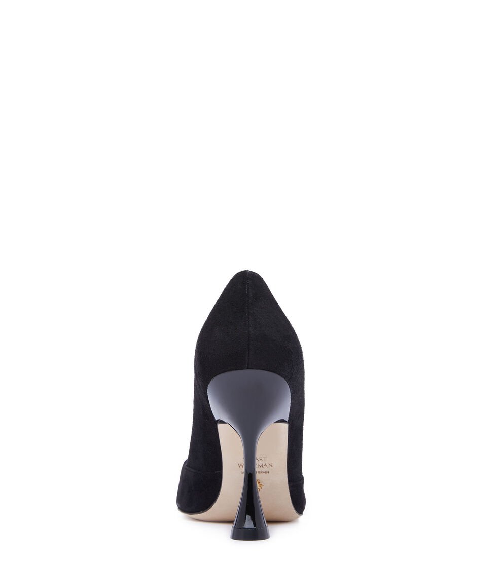 Stuart Weitzman XCURVE 100 PUMP en NEGRO de Mujer | Stuart Weitzman® Devoluciones gratuitas