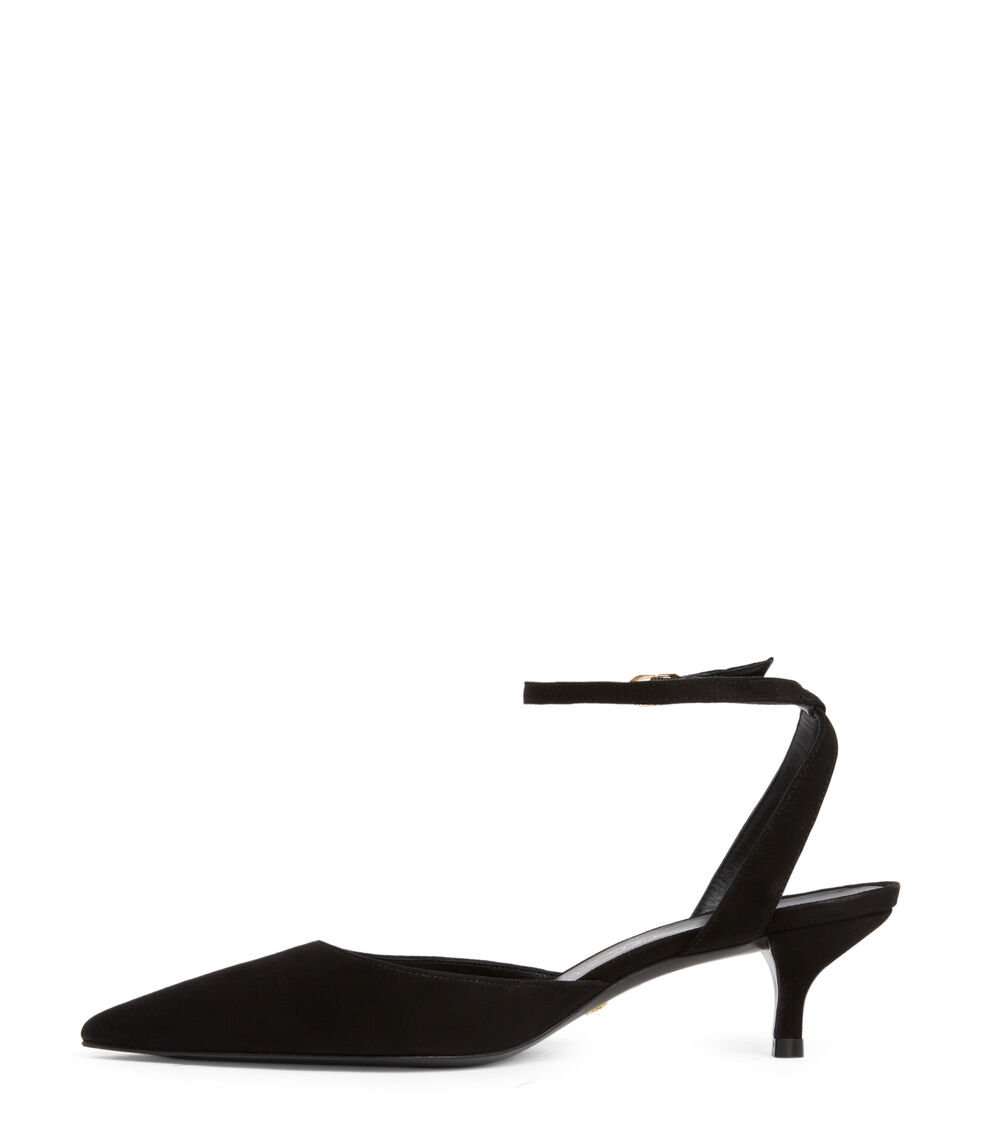 Stuart Weitzman BARELYTHERE 50 PUMP en NEGRO de Mujer | Stuart Weitzman® 2025