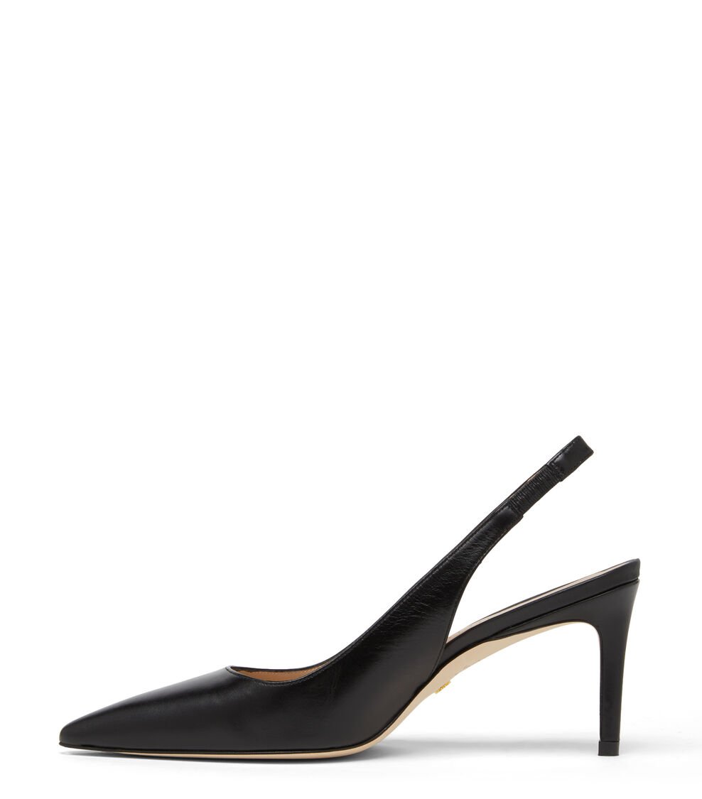 Stuart Weitzman STUART 75 SLINGBACK PUMP en NEGRO de Mujer | Stuart Weitzman® En línea