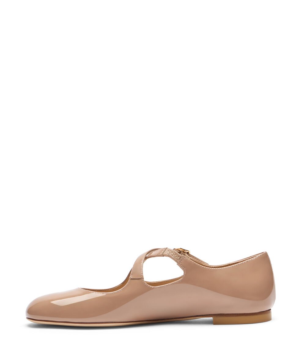 Stuart Weitzman CLEM FLAT en FAWN de Mujer | Stuart Weitzman® Rebajas