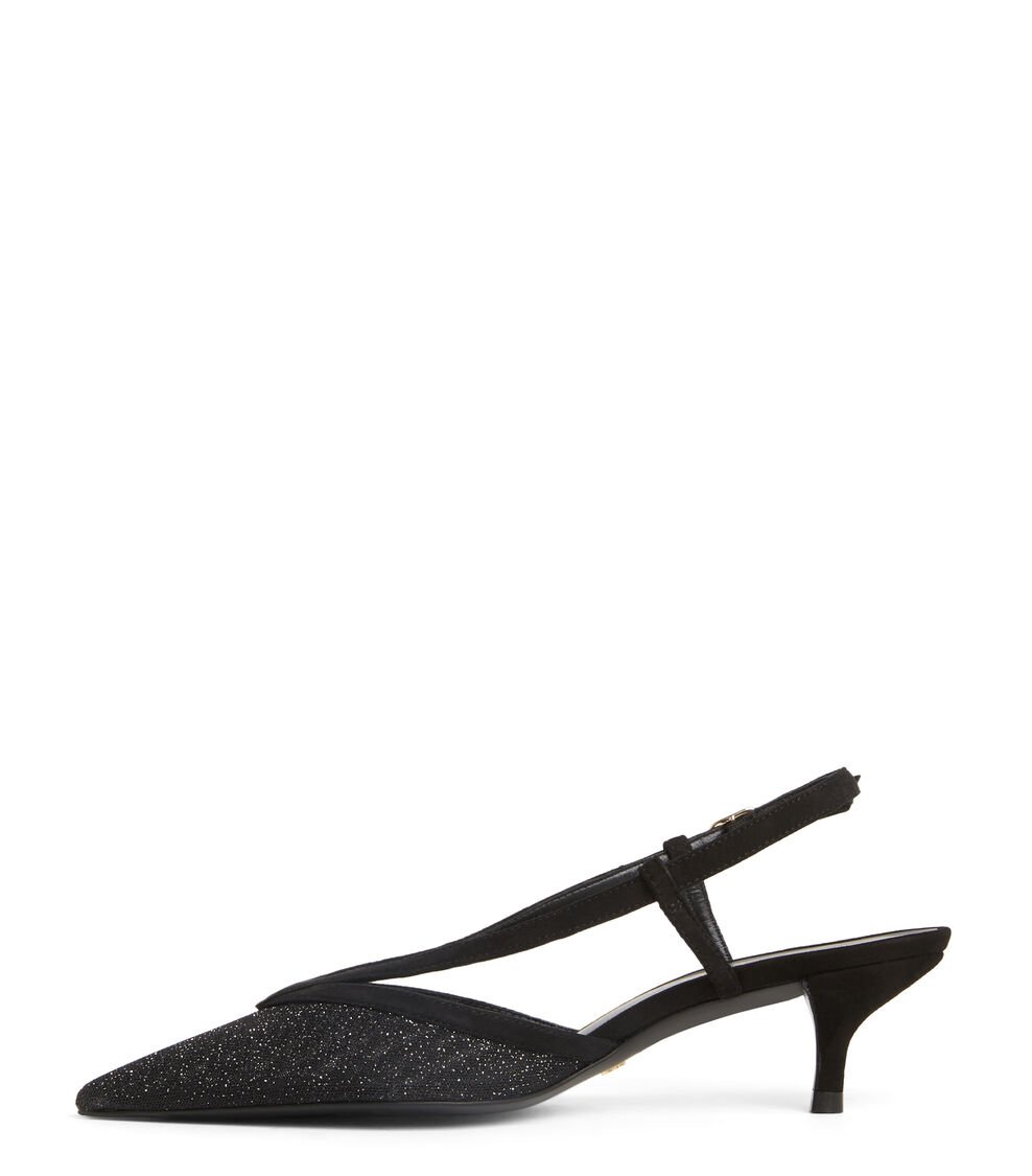 Stuart Weitzman NOCHE 50 SLINGBACK en NEGRO de Mujer | Stuart Weitzman® Ofertas