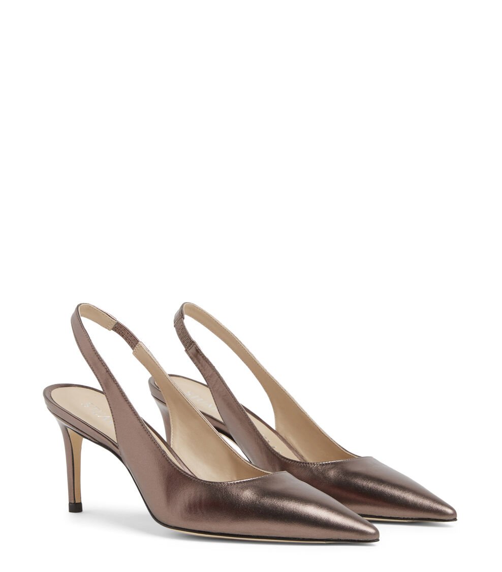 Stuart Weitzman STUART 75 SLINGBACK PUMP en PIRITA de Mujer | Stuart Weitzman® Venta caliente