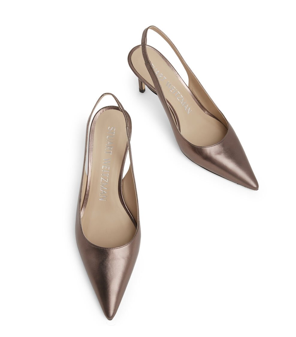 Stuart Weitzman STUART 75 SLINGBACK PUMP en PIRITA de Mujer | Stuart Weitzman® Venta caliente