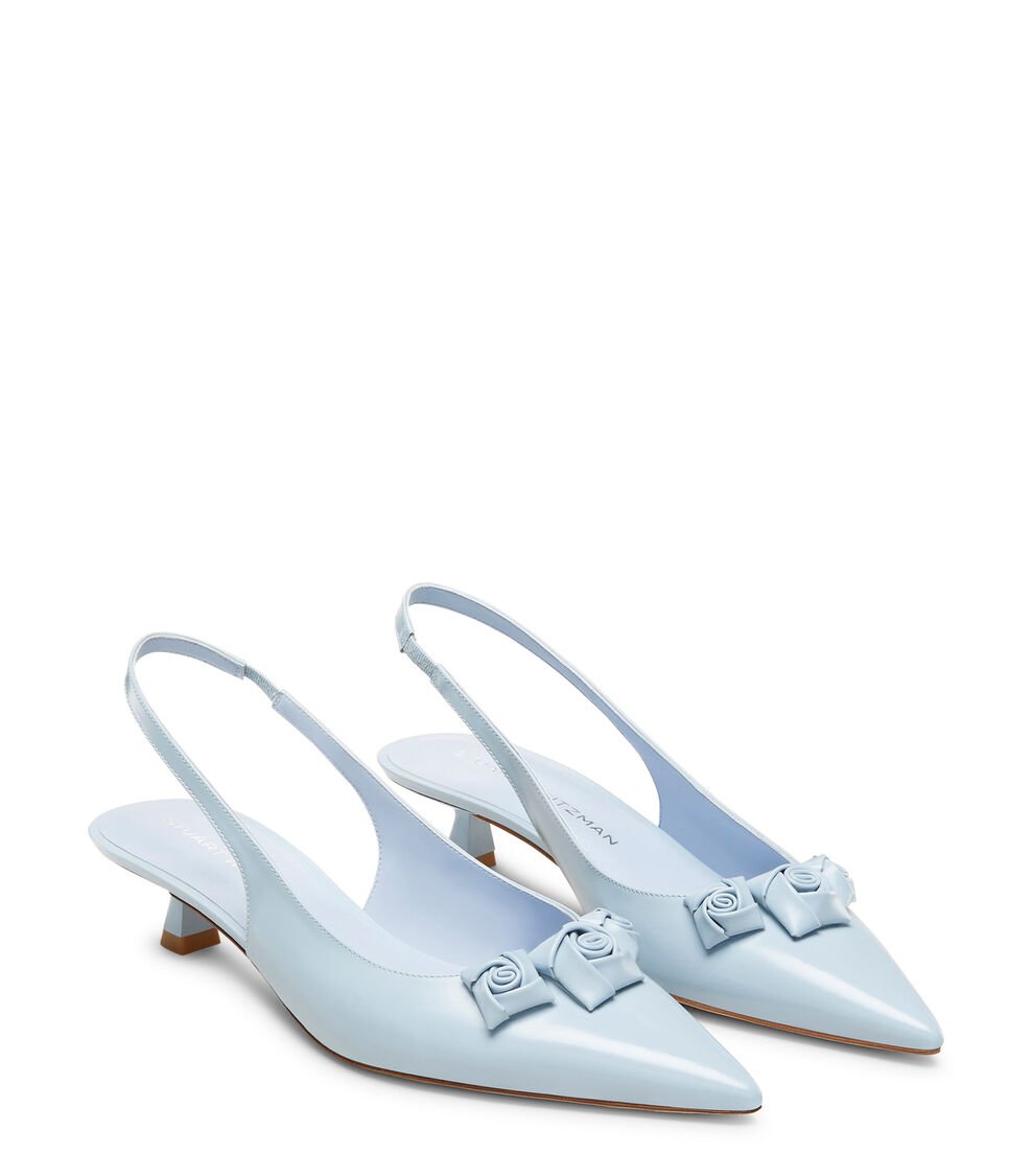 Stuart Weitzman ROSIE 35 SLINGBACK en CIELO de Mujer | Stuart Weitzman® Mejor oferta