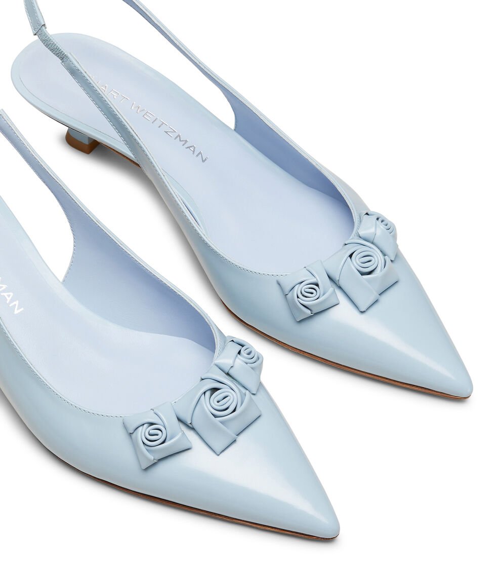 Stuart Weitzman ROSIE 35 SLINGBACK en CIELO de Mujer | Stuart Weitzman® Mejor oferta