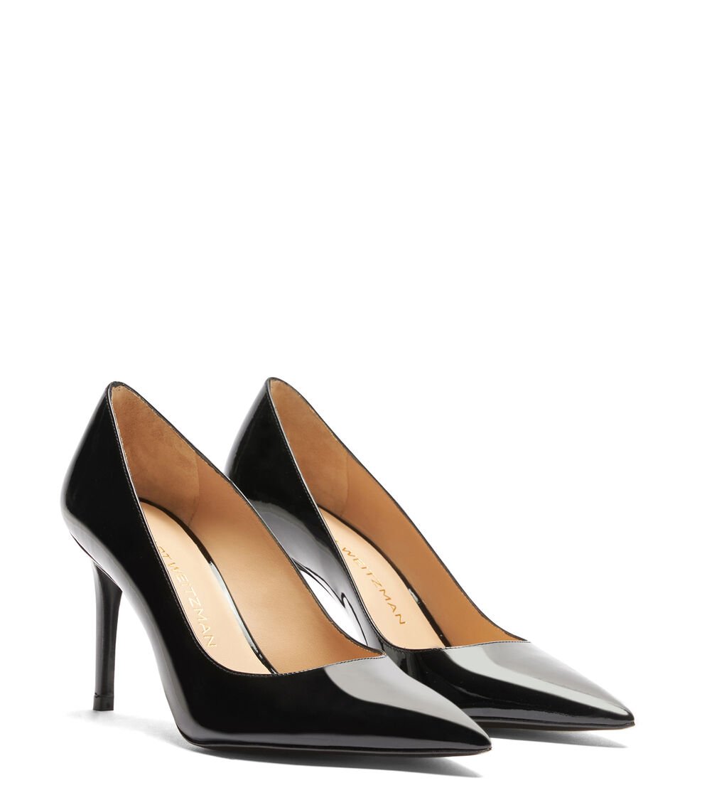 Stuart Weitzman STUART POWER 85 PUMP en NEGRO de Mujer | Stuart Weitzman® Oferta especial