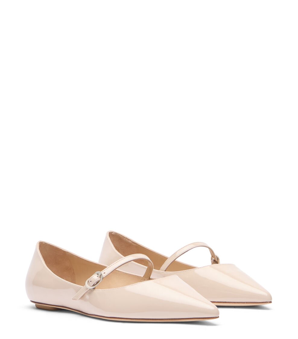 Stuart Weitzman EMILIA MARY JANE FLAT en GLAZE de Mujer | Stuart Weitzman® Envío gratis