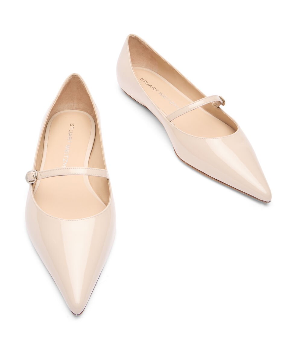 Stuart Weitzman EMILIA MARY JANE FLAT en GLAZE de Mujer | Stuart Weitzman® Envío gratis