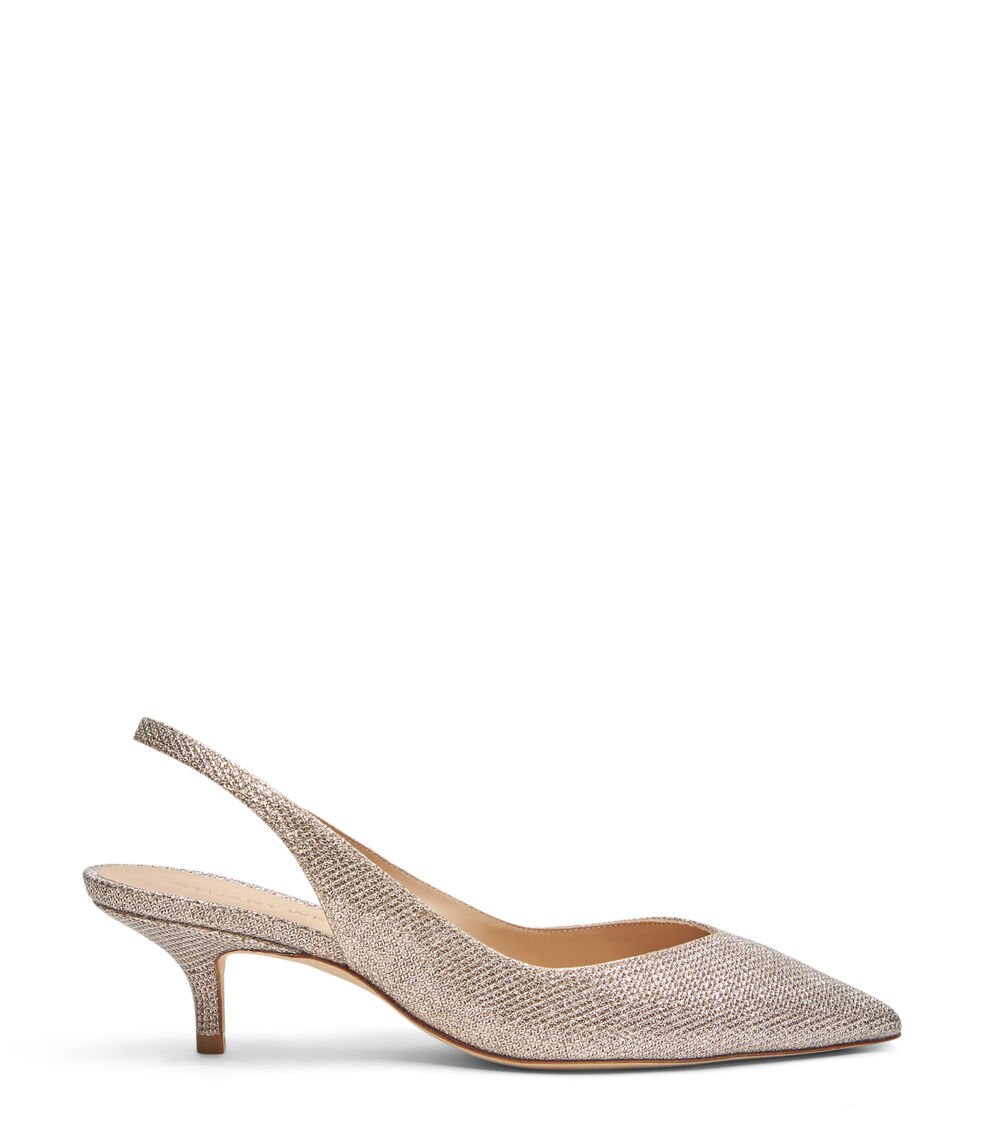 Stuart Weitzman EVA 50 SLINGBACK en POLVO de Mujer | Stuart Weitzman® COMPRAR AHORA