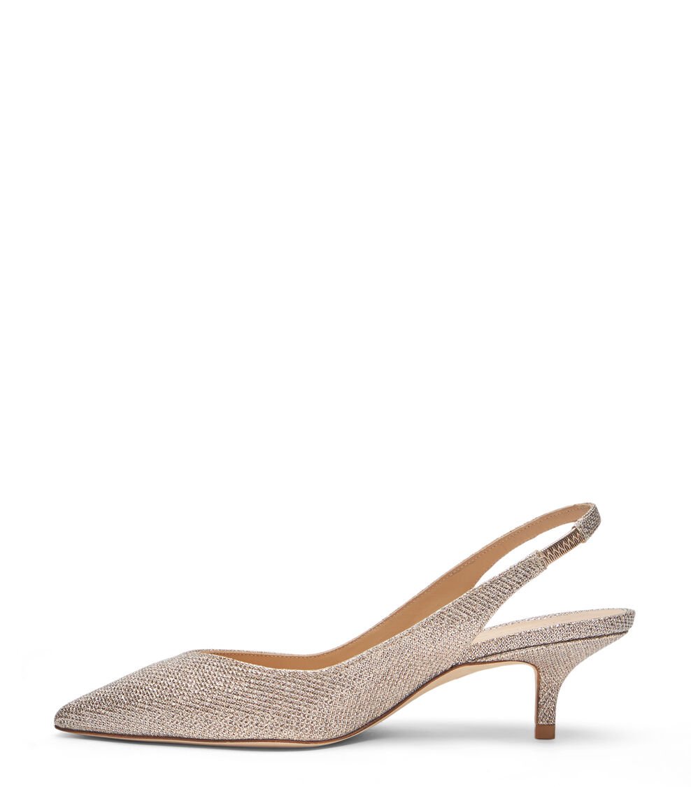 Stuart Weitzman EVA 50 SLINGBACK en POLVO de Mujer | Stuart Weitzman® COMPRAR AHORA