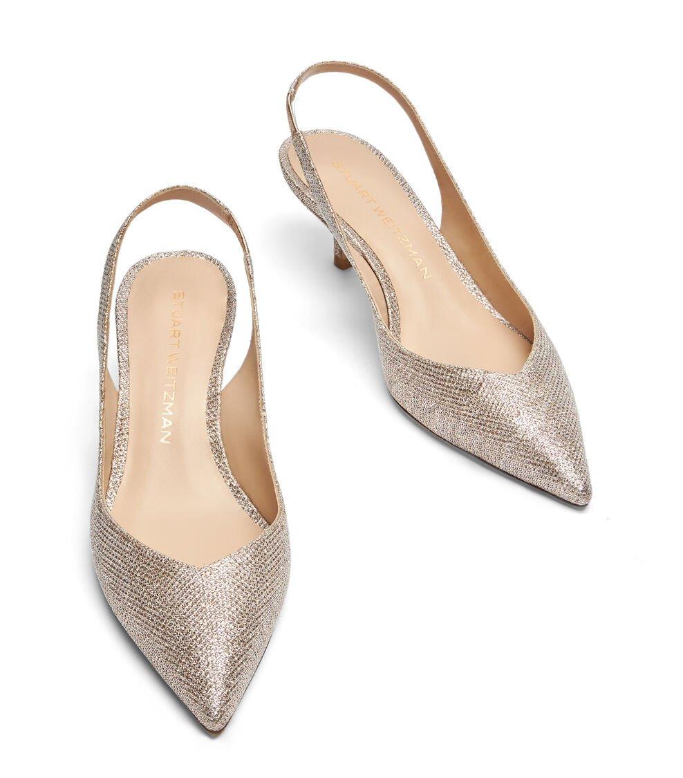 Stuart Weitzman EVA 50 SLINGBACK en POLVO de Mujer | Stuart Weitzman® COMPRAR AHORA