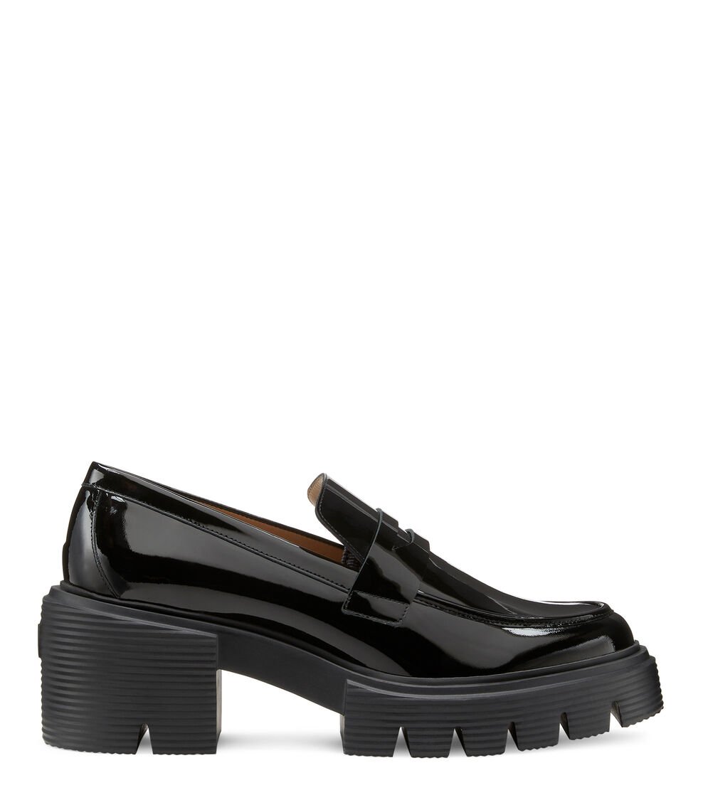 Stuart Weitzman SOHO LOAFER en NEGRO de Mujer | Stuart Weitzman® Superdescuento