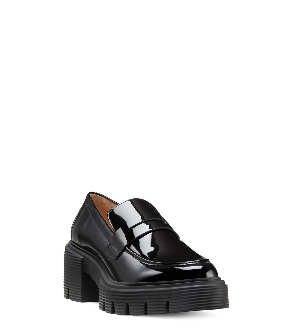 Stuart Weitzman SOHO LOAFER en NEGRO de Mujer | Stuart Weitzman® Superdescuento