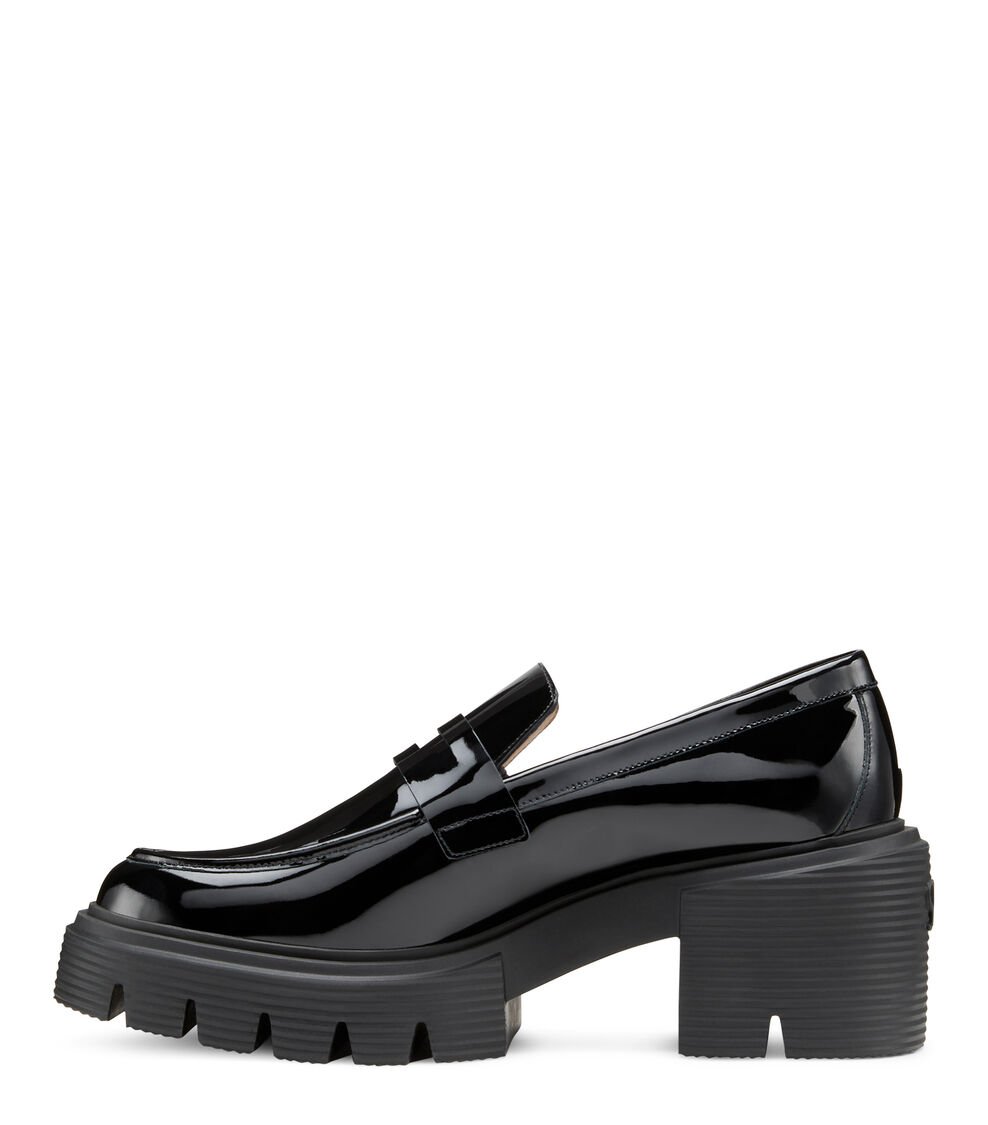 Stuart Weitzman SOHO LOAFER en NEGRO de Mujer | Stuart Weitzman® Superdescuento