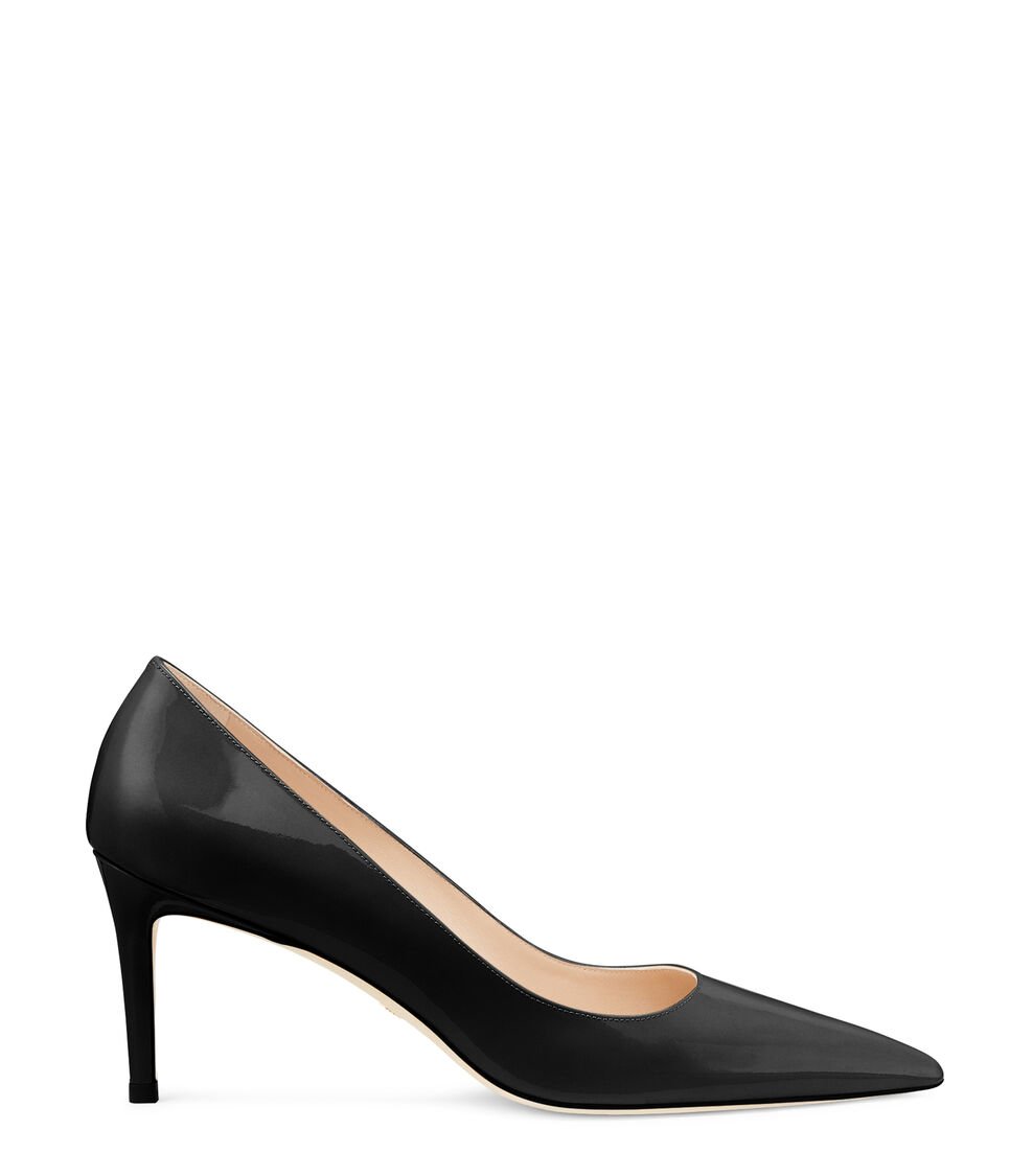 Stuart Weitzman STUART 75 PUMP en NEGRO de Mujer | Stuart Weitzman® Ahorra y exporta