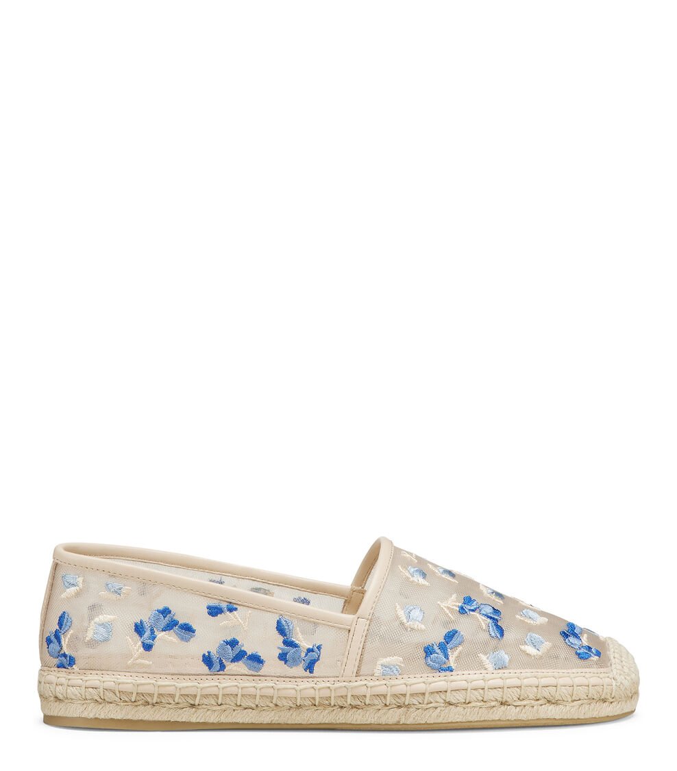 Stuart Weitzman BAREITALL ESPADRILLE en CIELO MULTI/BARELY BEIGE de Mujer | Stuart Weitzman® Precios de Black Friday