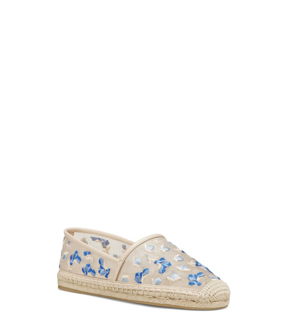 Stuart Weitzman BAREITALL ESPADRILLE en CIELO MULTI/BARELY BEIGE de Mujer | Stuart Weitzman® Precios de Black Friday