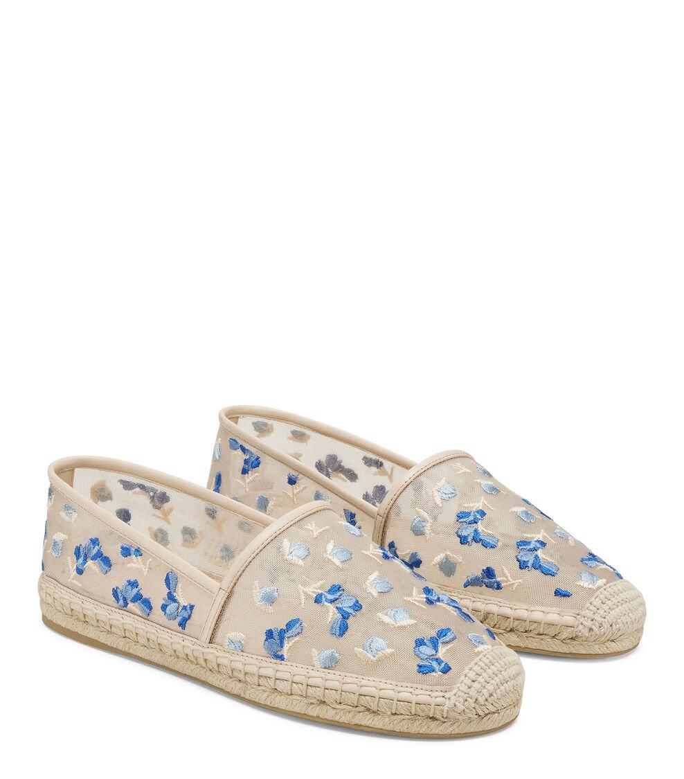 Stuart Weitzman BAREITALL ESPADRILLE en CIELO MULTI/BARELY BEIGE de Mujer | Stuart Weitzman® Precios de Black Friday