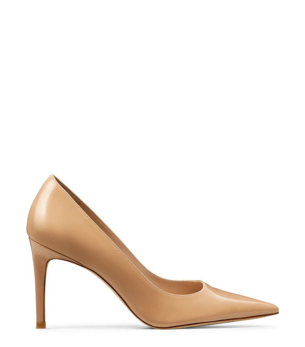 Stuart Weitzman STUART POWER 85 PUMP en ADOBE de Mujer | Stuart Weitzman® Descuentos del mes