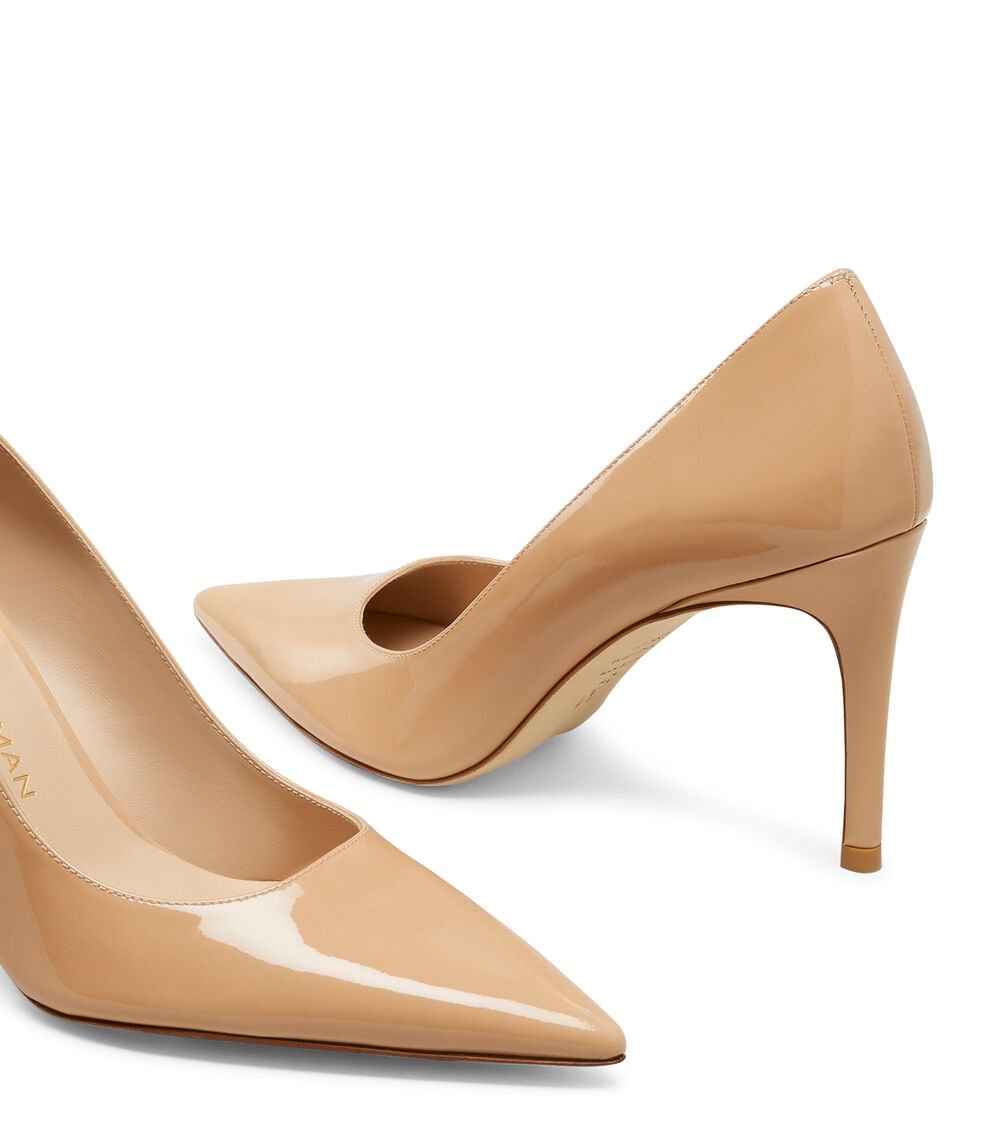 Stuart Weitzman STUART POWER 85 PUMP en ADOBE de Mujer | Stuart Weitzman® Descuentos del mes