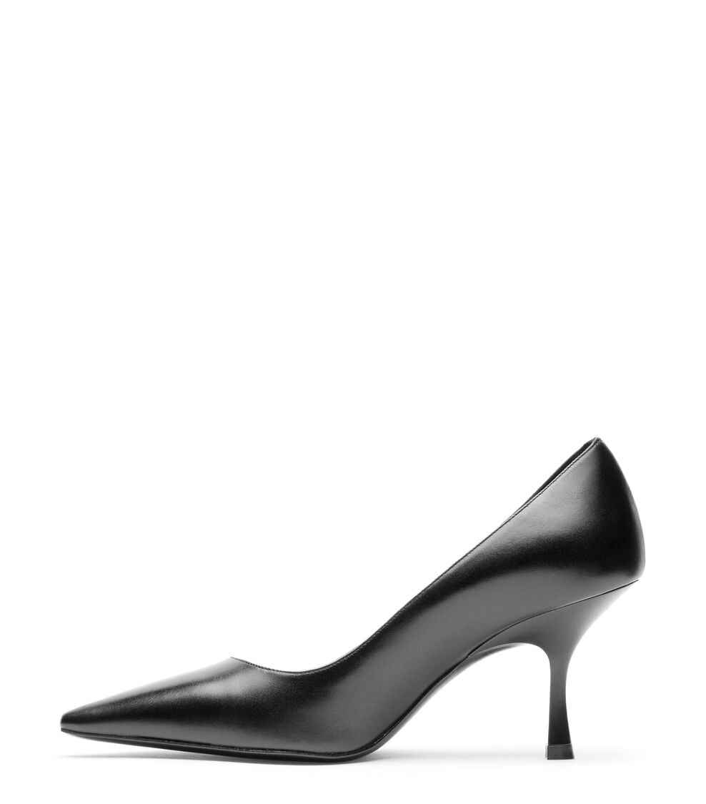 Stuart Weitzman NAOMI 75 PUMP en NEGRO de Mujer | Stuart Weitzman® Oferta exclusiva