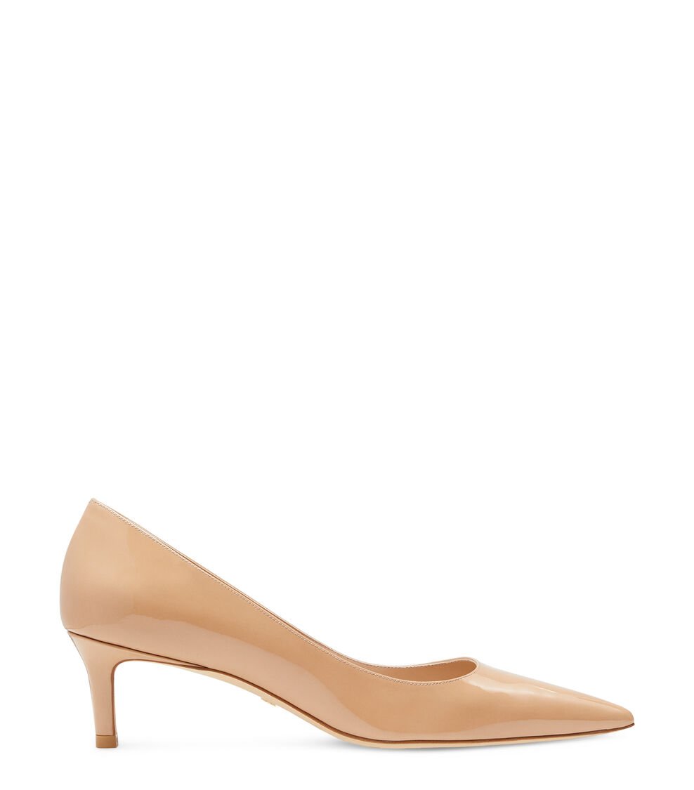 Stuart Weitzman STUART 50 PUMP en MARRÓN ADOBE de Mujer | Stuart Weitzman® Última moda