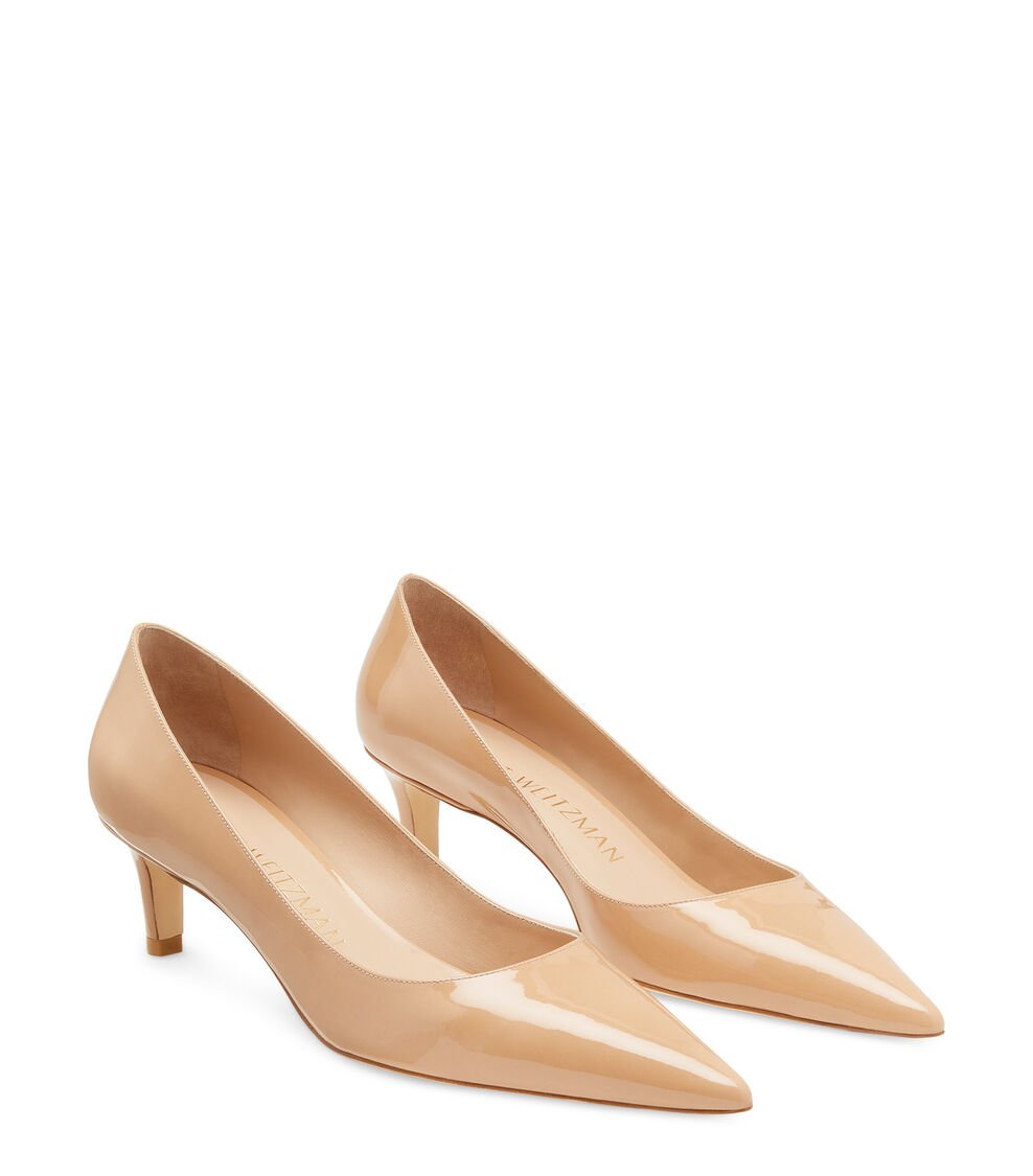 Stuart Weitzman STUART 50 PUMP en MARRÓN ADOBE de Mujer | Stuart Weitzman® Última moda