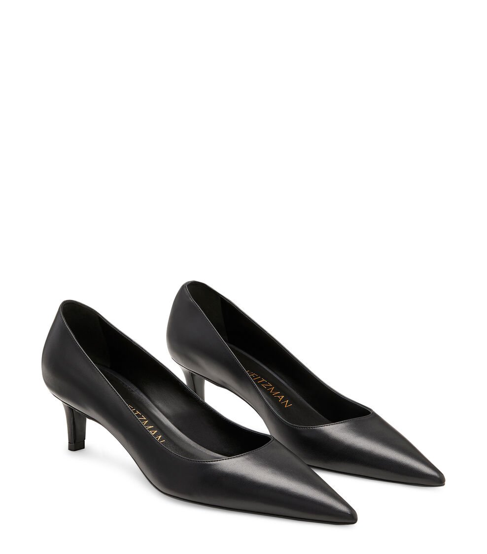Stuart Weitzman STUART 50 PUMP en NEGRO de Mujer | Stuart Weitzman® Ofertas de temporada