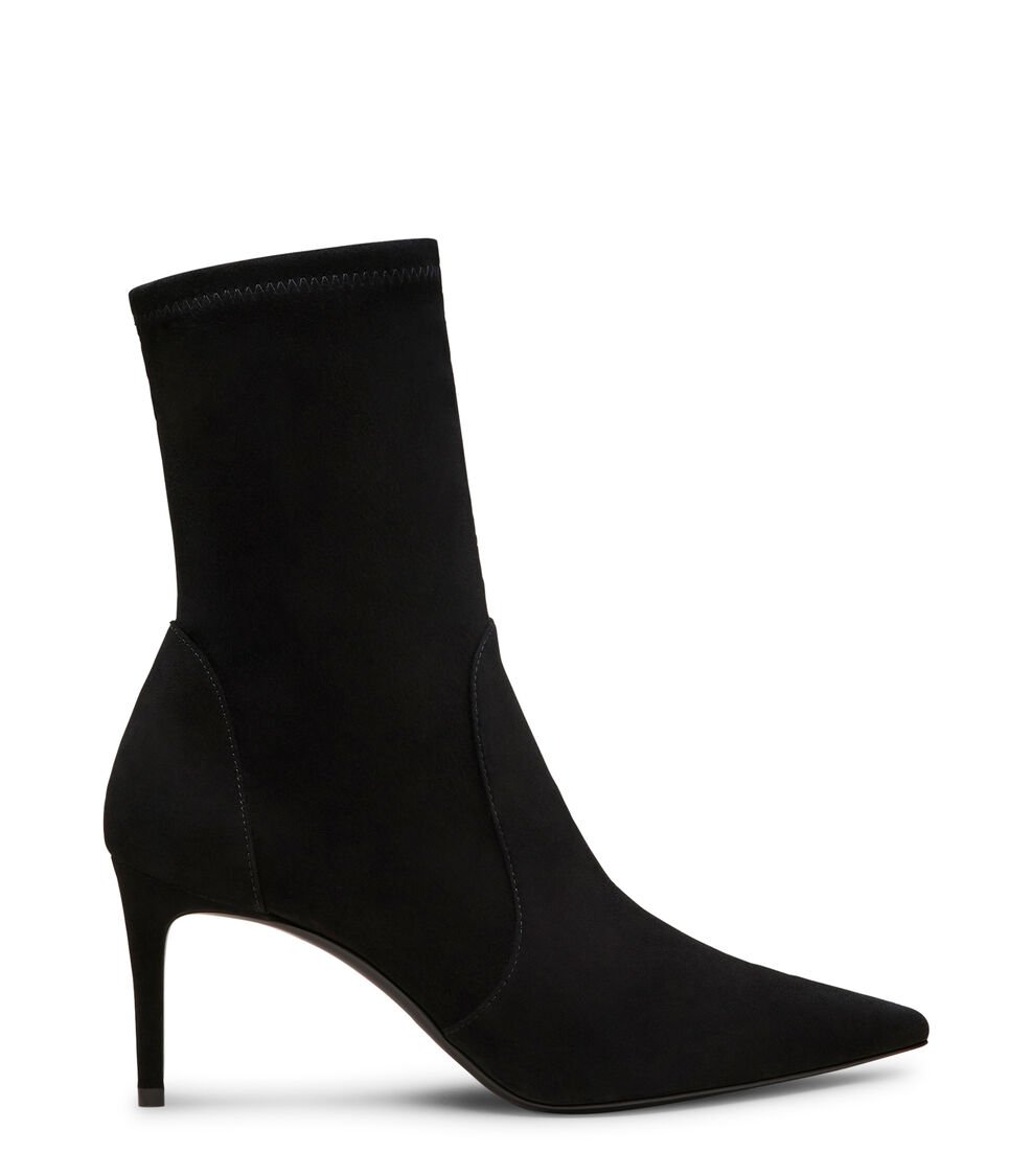 Stuart Weitzman STUART POWER 75 BOOTIE en NEGRO de Mujer | Stuart Weitzman® Devoluciones gratuitas