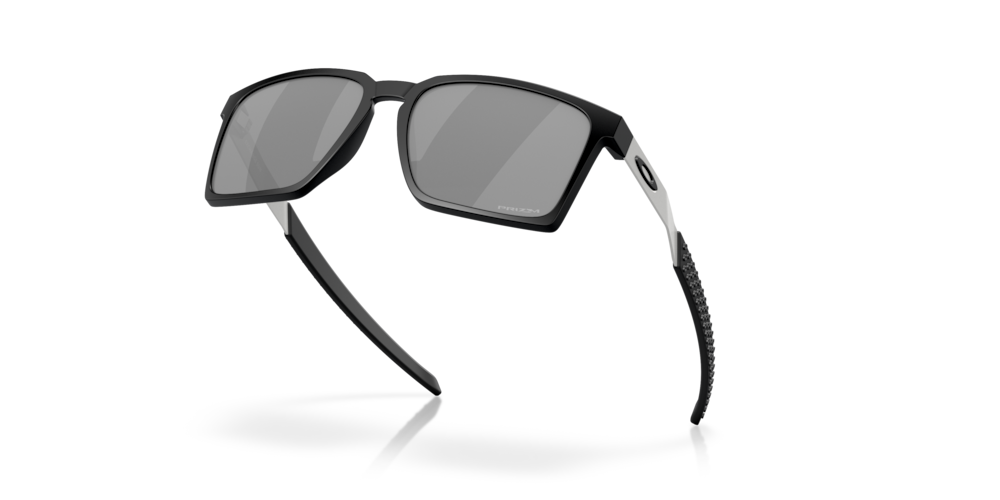 Oakley Gafas de sol Exchange en Prizm Black Satin Black Promoción trimestral