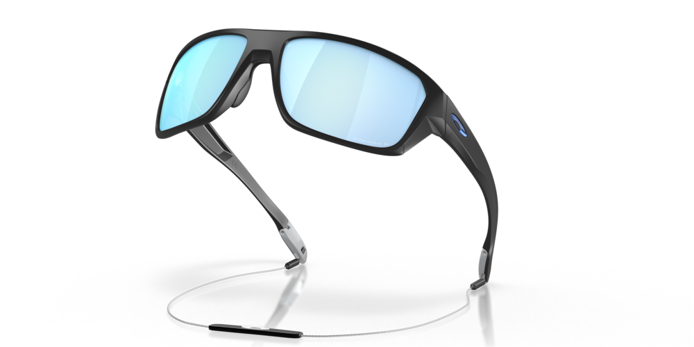 Oakley Gafas de sol Split Shot en Prizm Deep Water Polarized Matte Black En oferta