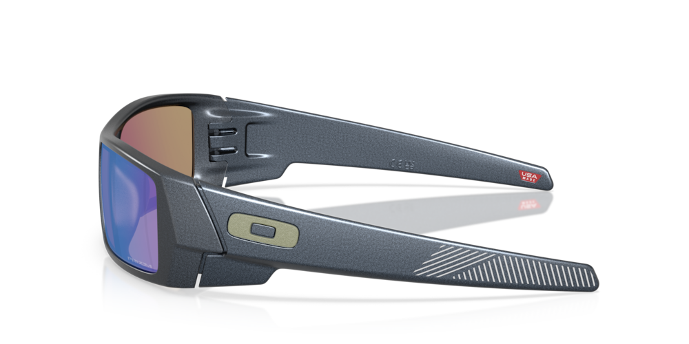 Oakley Gafas de sol Gascan® Forge Collection en Prizm Sapphire Blue Steel Venta caliente
