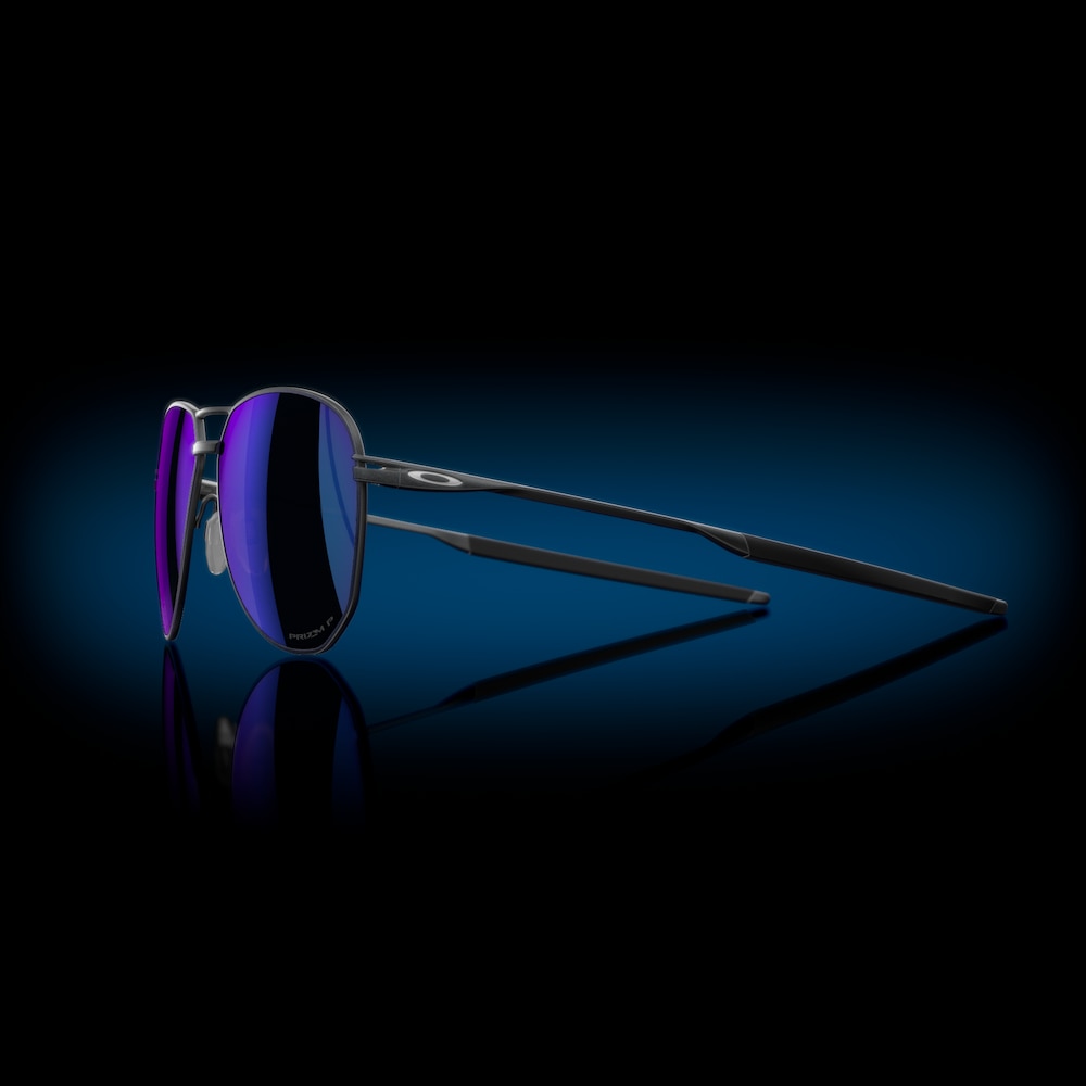 Oakley Gafas de sol Contrail TI en Prizm Sapphire Polarized Satin Light Steel Outlet online