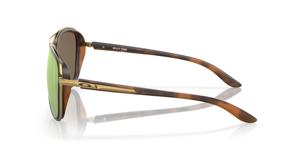 Oakley Gafas de sol Split Time en Prizm Rose Gold Polarized Brown Tortoise Solo queda un día