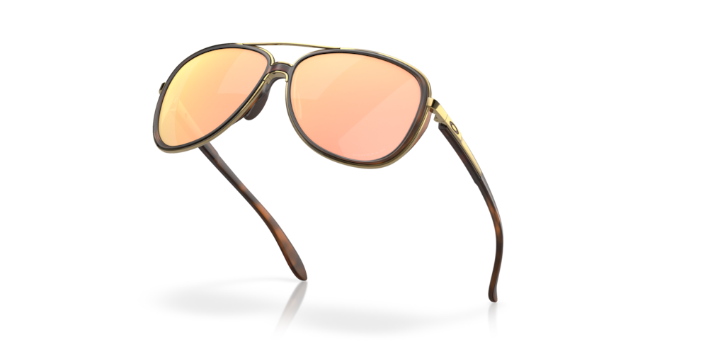 Oakley Gafas de sol Split Time en Prizm Rose Gold Polarized Brown Tortoise Solo queda un día
