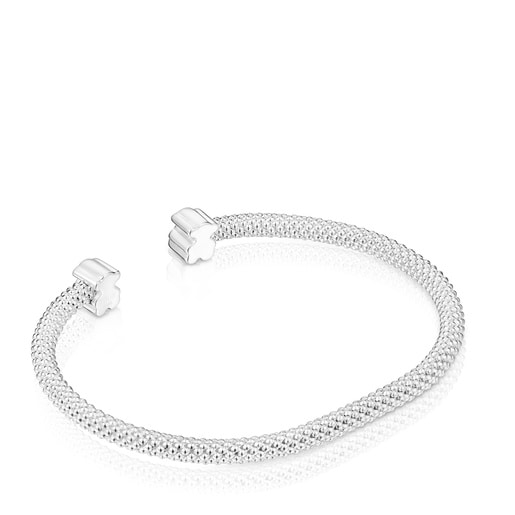Tous Pulsera esclava de plata motivos oso 7 mm Icon Mesh Envío internacional gratuito
