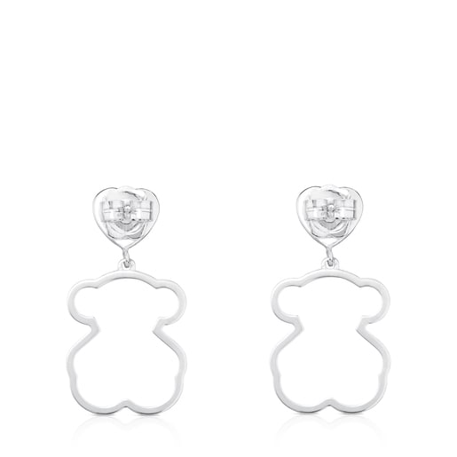 Tous Pendientes de plata New Silueta Tienda de fábrica