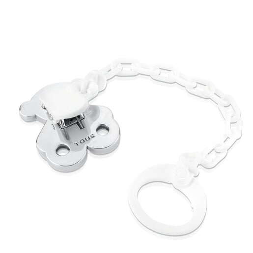 Tous Chupetero oso grande de plata Sweet Dolls Outlet