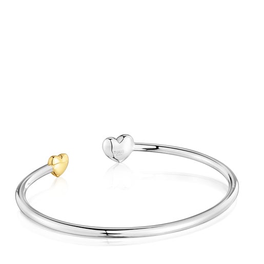 Tous Pulsera esclava corazón bicolor My Other Half Venta caliente